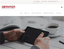 Tablet Screenshot of dermaga.com.my